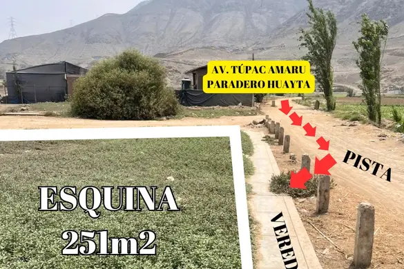 Terreno de , Lima · Venta Terreno  en Carabayllo