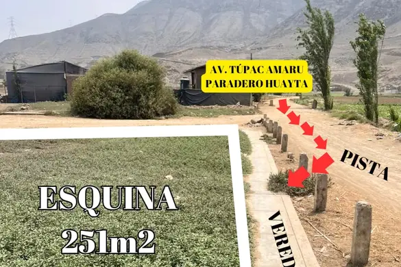 Terreno de , Lima · Venta Terreno  en Carabayllo