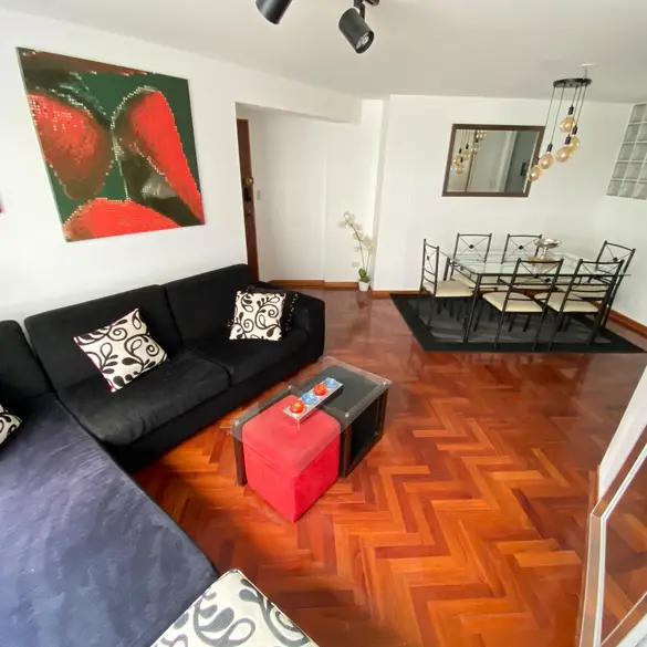 Departamento de 3 habitaciones, Lima · Alquiler Departamento  en Miraflores