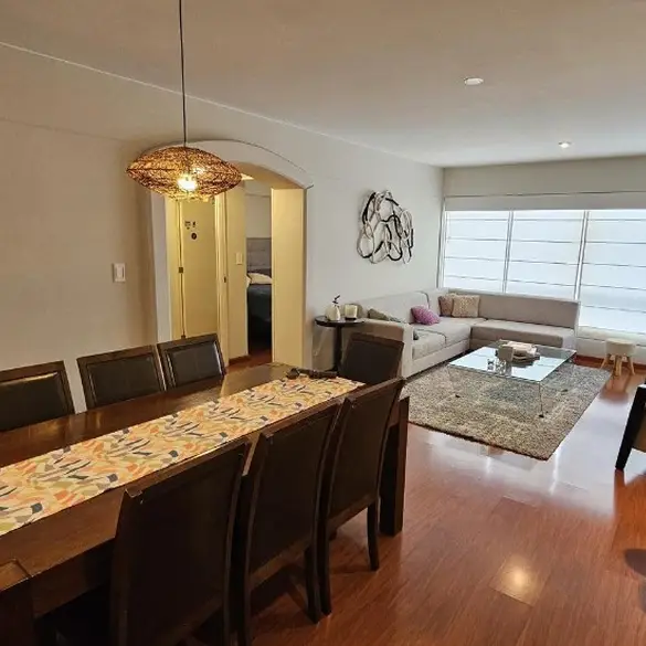 Departamento de 2 habitaciones, Lima · Alquiler Departamento  en Miraflores