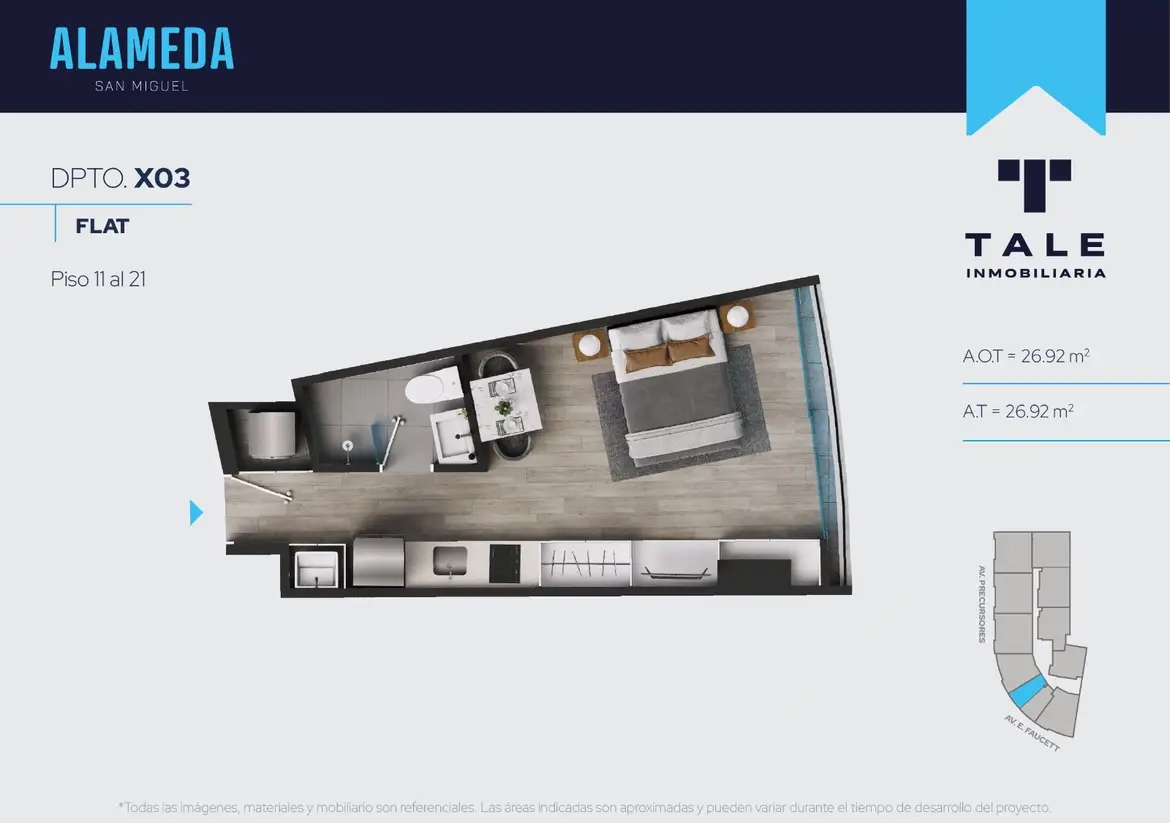 Departamento de , Lima · Venta Departamento  en San Miguel